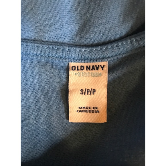 OLD NAVY BLUE MINI CAMI FLARED CASUAL S DRESS - Picture 4 of 7